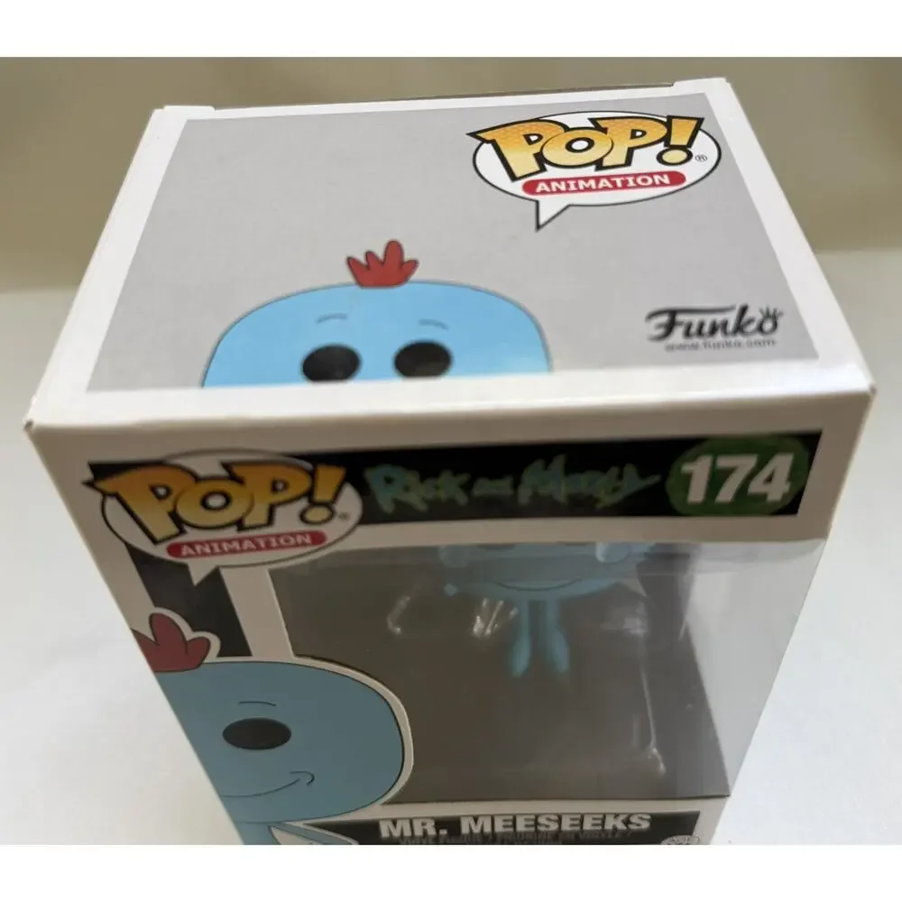 NIB Funko Pop! Vinyl Animation-Rick and Morty: MR. MEESEEKS #174